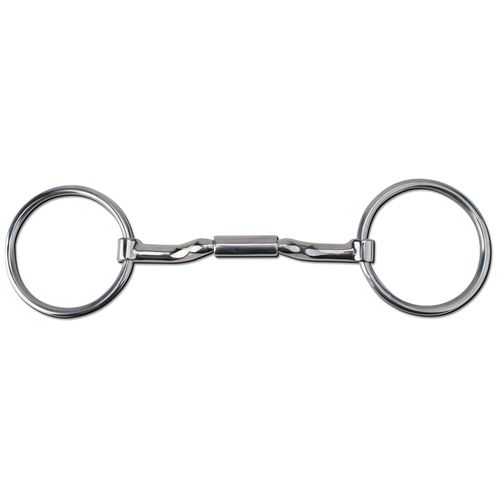 Myler Loose Ring 14mm Forward Tilted Port Bit MB 36