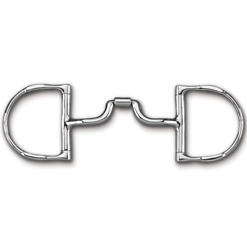 Myler English Dee w/Hooks Narrow Low Port Barrel MB 43LP