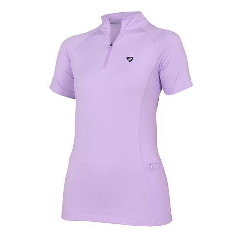 Shires Aubrion Women's Revive Short Sleeve Base Layer Sun Shirt - Lavender