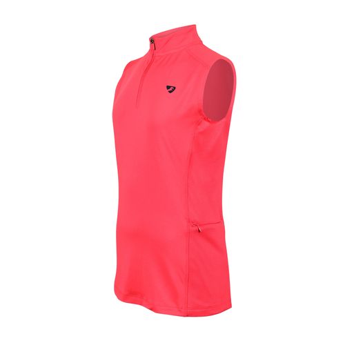 Shires Aubrion Kids' Revive Sleeveless Base Layer Sun Shirt - Coral