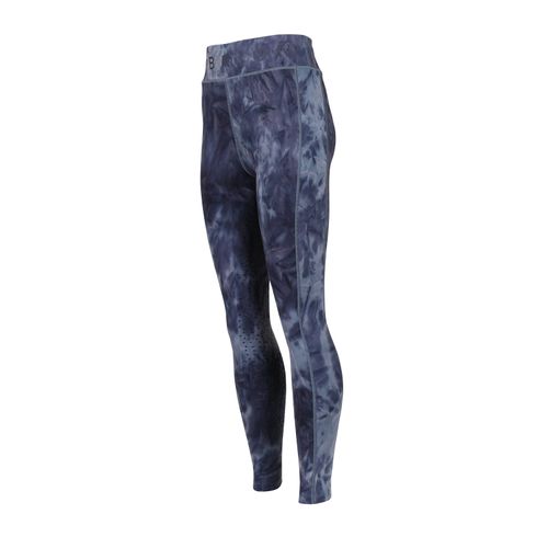 Shires Aubrion Kids' Non-Stop Riding Tights - Navy Tie Dye