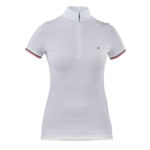 Shires Aubrion Women's Arcaster Show Shirt - Pink Pinstripe