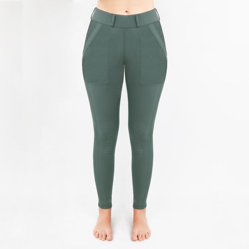 Irideon Women's Radiant Half Seat Utility Tights - Moss