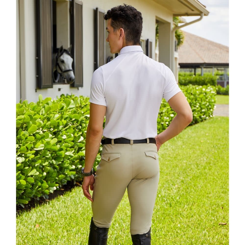 READY TO SHIP: Men's Mason Knee Grip Breeches - 34 Regular - Sand ...
