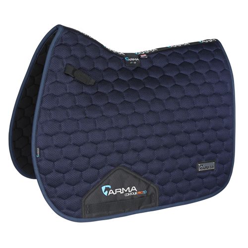 Shires ARMA Air Motion Luxe Saddle Pad - Navy