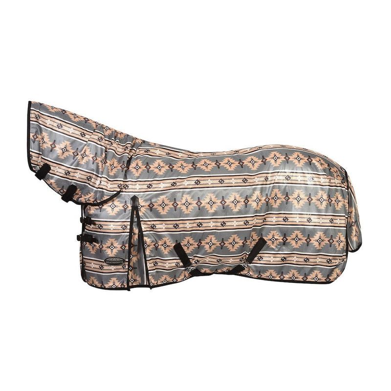 Couverture Anti-mouches WeatherBeeta ComFiTec Essential Mesh II – Col Amovible – Blanc/Bordeaux/Gris