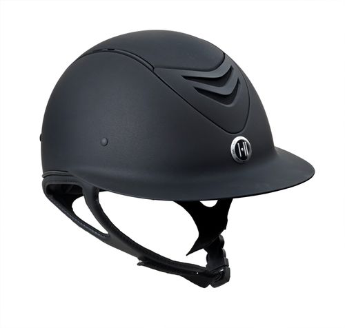 OVERSTOCK: One K Avance Wide Brim Helmet - Large Long Oval - Black Matte