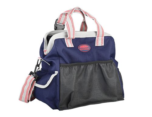 Weatherbeeta Grooming Tote Bag - Navy/Silver/Red