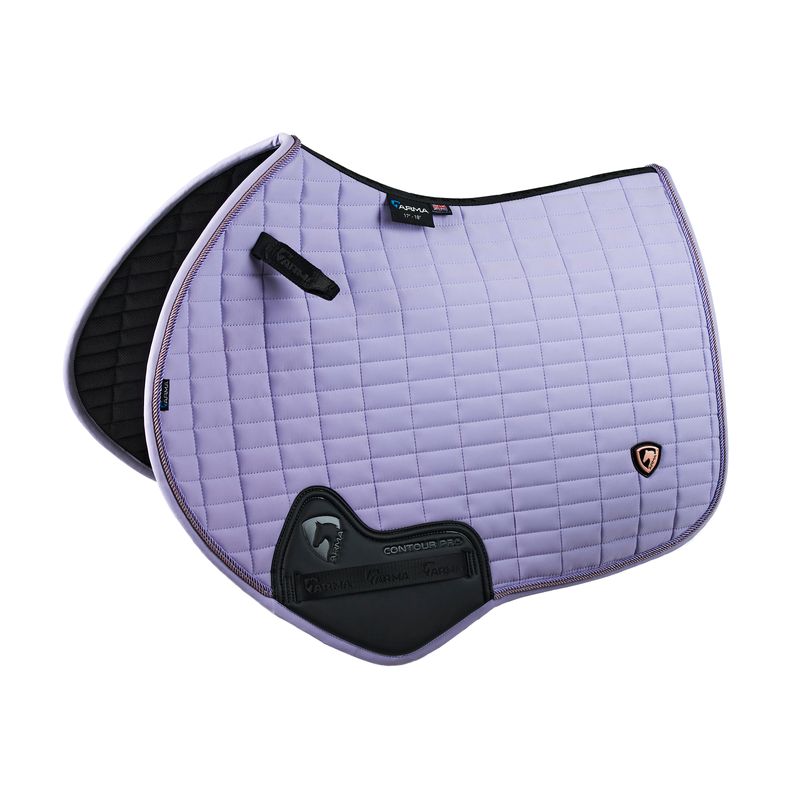 Shires ARMA Matte Jump Saddle Pad - Lavender - ARMA-90014-LAVENDER ...