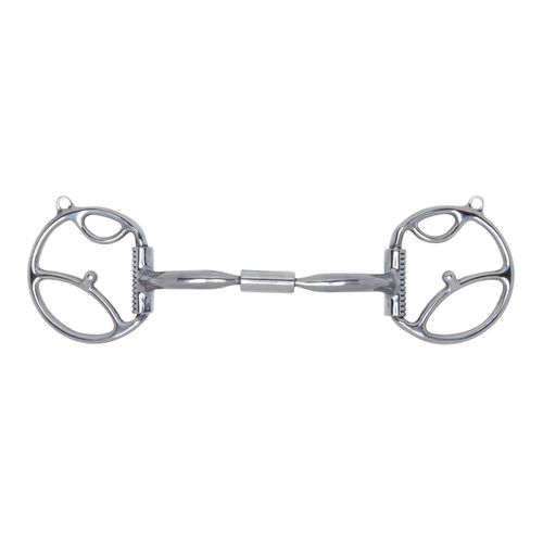 Myler Western Dee w/Hooks Comfort Snaffle Wide Barrel MB 02