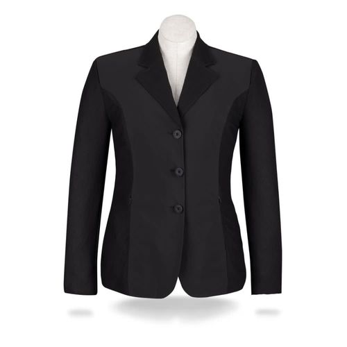 READY TO SHIP: RJ Classics Women's Harmony Plus Show Coat - 24W Regular - Black