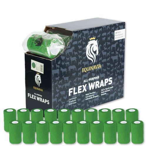 Equinavia All Purpose Flex Wraps Case - Neon Green