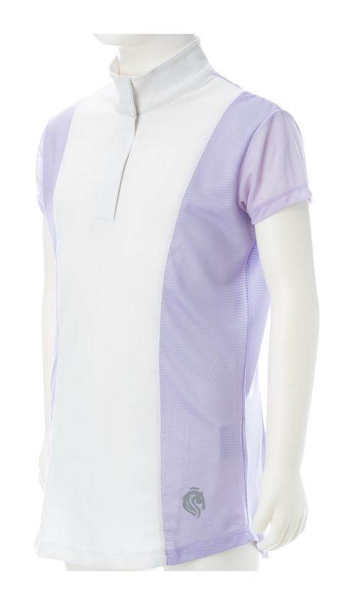 Equinavia Kids' Charlotte Short Sleeve Show Shirt - Lavender