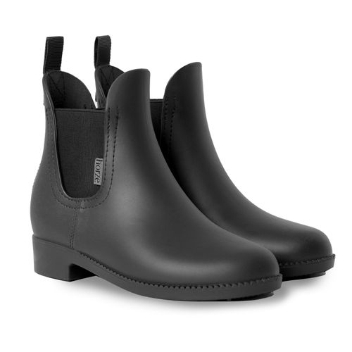 Horze Bonn Rubber Paddock Boots - Black