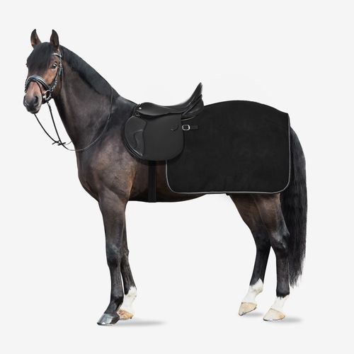 Horze Kiel Fleece Quarter Sheet - Black