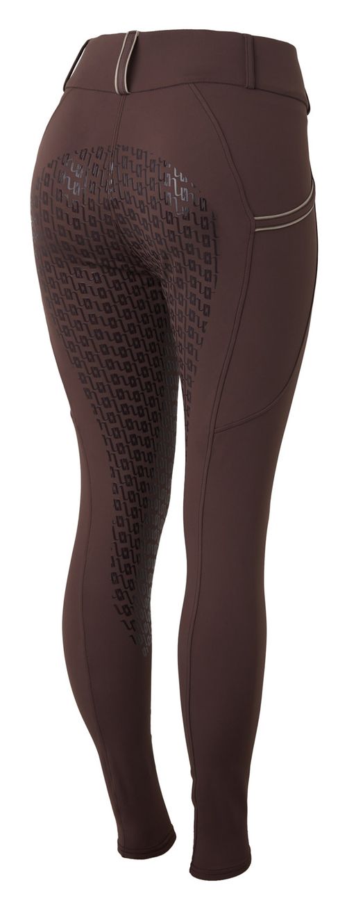 Horze Women's Noelle Full Seat Breeches - Chocolate Martini