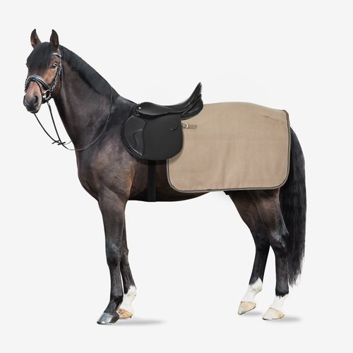 Horze Kiel Fleece Quarter Sheet - Tan