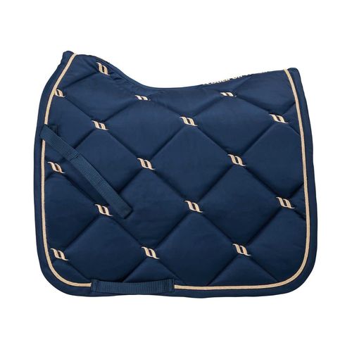 Back on Track Nights Collection Dressage Saddle Pad - Noble Blue