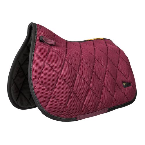 Back on Track Airflow A/P Saddle Pad - Burgundy