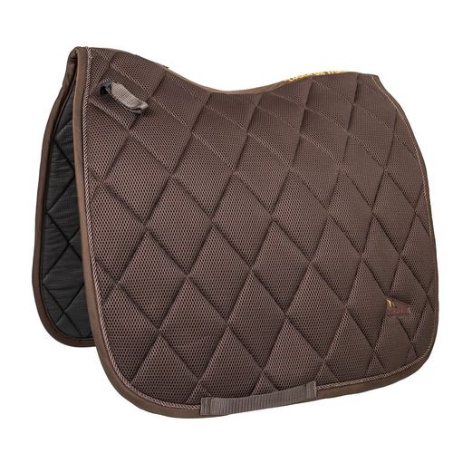 Back on Track Airflow Dressage Saddle Pad - Brown