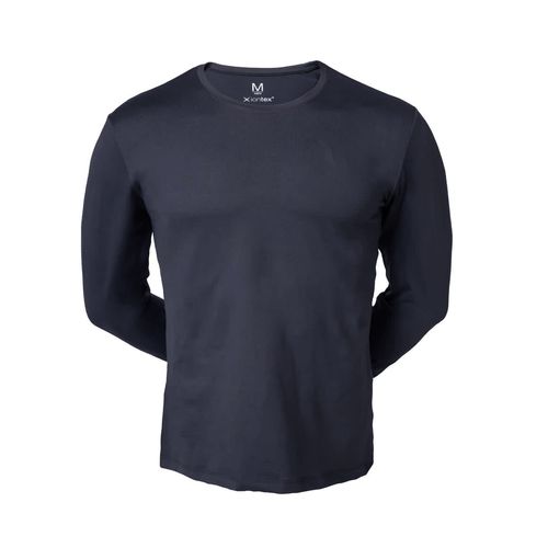 Back on Track Men's Gareth Long Sleeve Tee Shirt - Blue