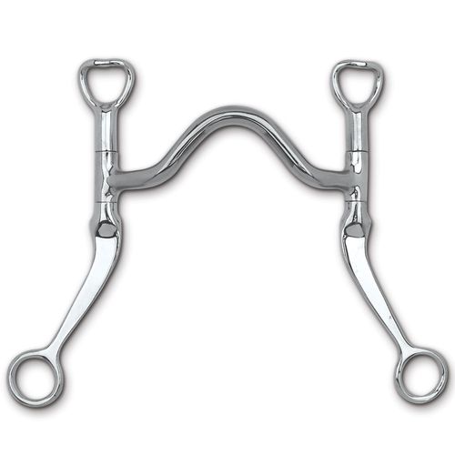 Myler 7" Flat Shank Medium Wide Port MB 16