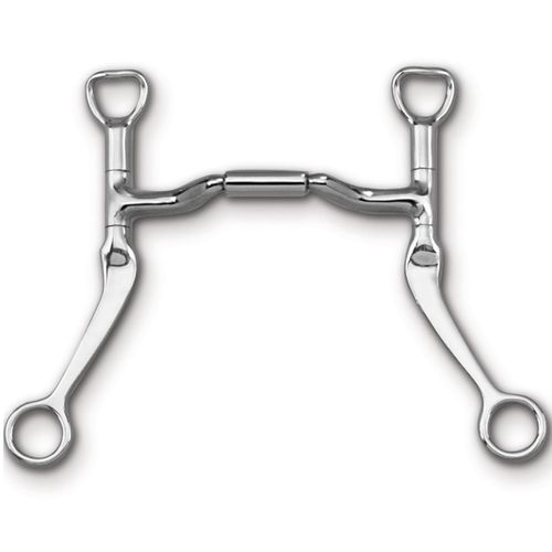 Myler 7" Flat Shank Mullen Forward Tilt Low Port MB 36