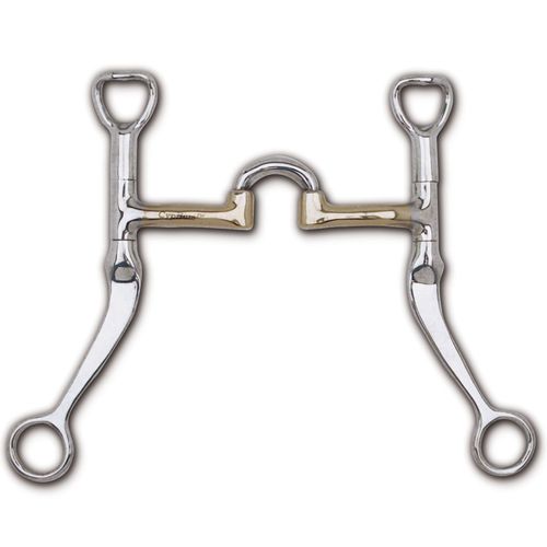 Myler 7" Flat Shank Cyprium Correctional Low Port MB 27LP