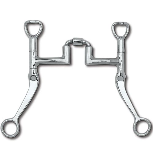 Myler 7" Flat Shank Correctional High Port MB 27PB