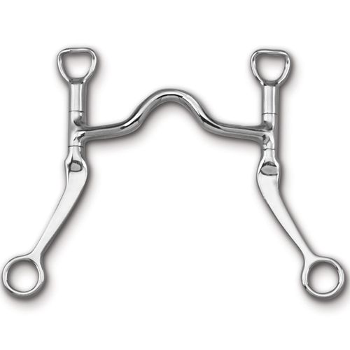 Myler 7" Flat Shank Low Narrow Port MB 12
