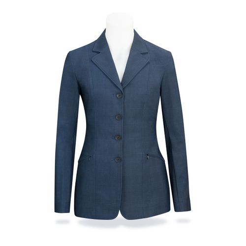 RJ Classics Women's Victory Orange Label Show Coat - Navy Plaid