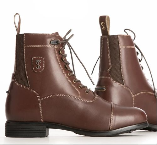 OPENBOX: Tredstep Donatello Lace Paddock Boot - 39 - Brown