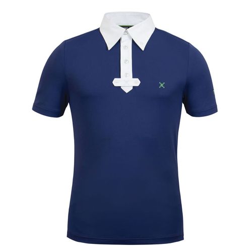 OPENBOX: Tredstep Men's Short Sleeve Competition Shirt - X Large - Navy