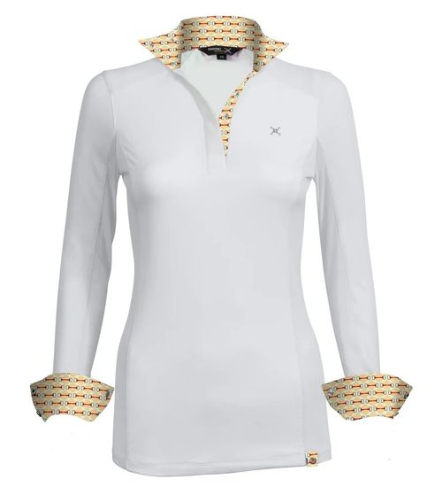 OPENBOX: Tredstep Women's Solo Milan Long Sleeve Competition Shirt - Small - Golden Mist