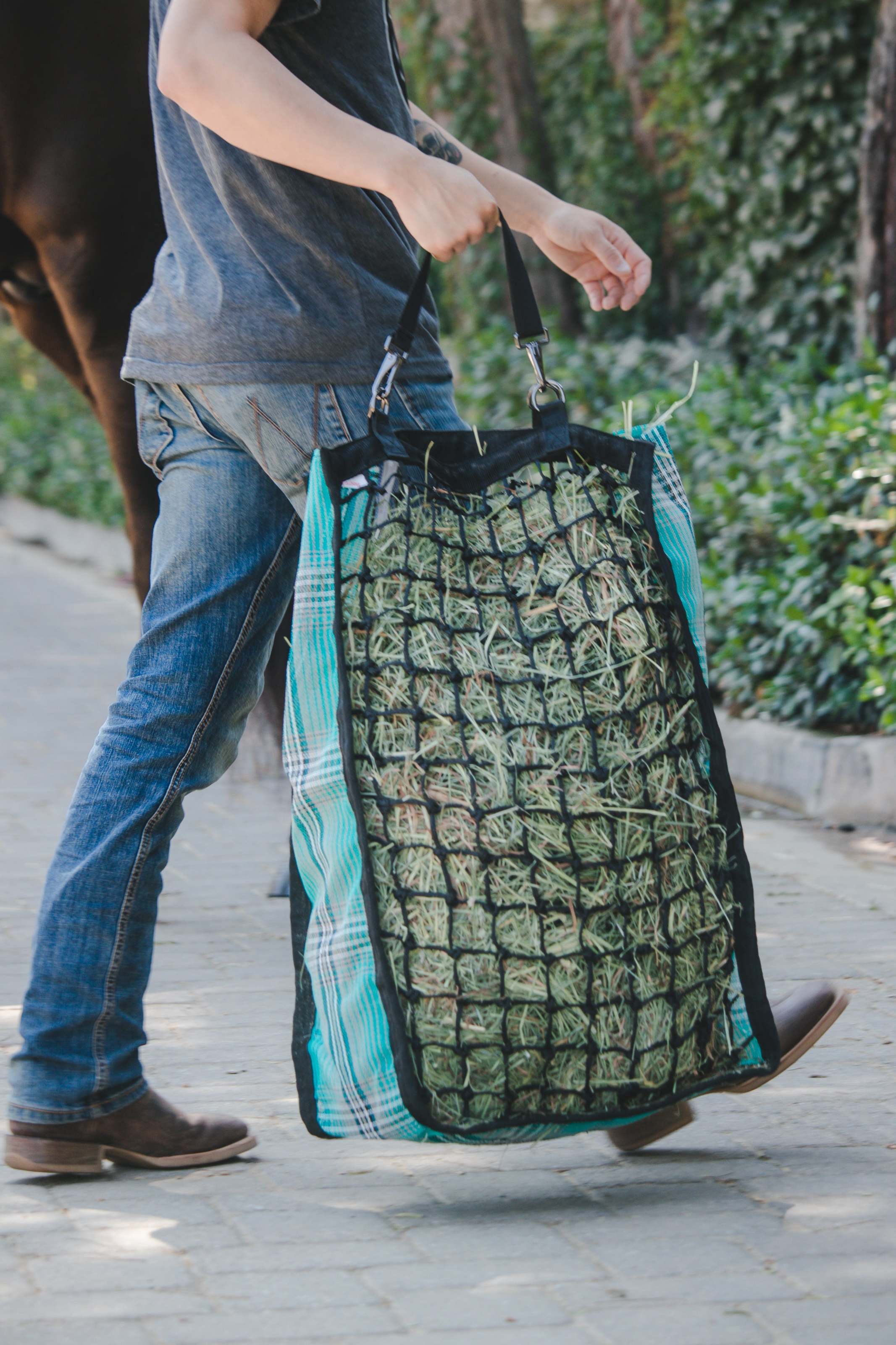 Sac à Foin Kensington KSFB2-121 à Alimentation Lente (2 Flocons) Pour Cheval