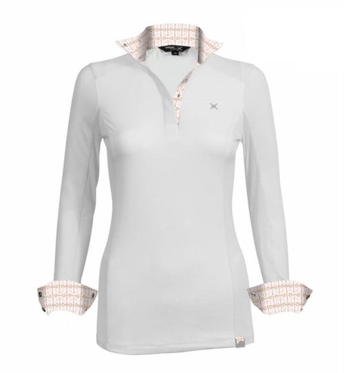 Tredstep Women's Solo Milan Long Sleeve Competition Shirt - Rose