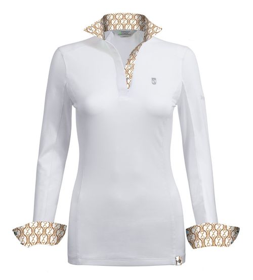 Tredstep Women's Symphony Paris Long Sleeve Competition Shirt - Champagne