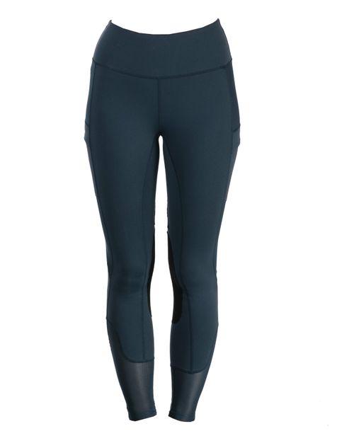 Horseware Women's Knee Patch Riding Tights - Navy