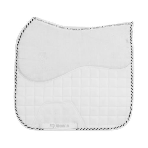 Equinavia Lillehammer Memory Foam Dressage Saddle Pad - White