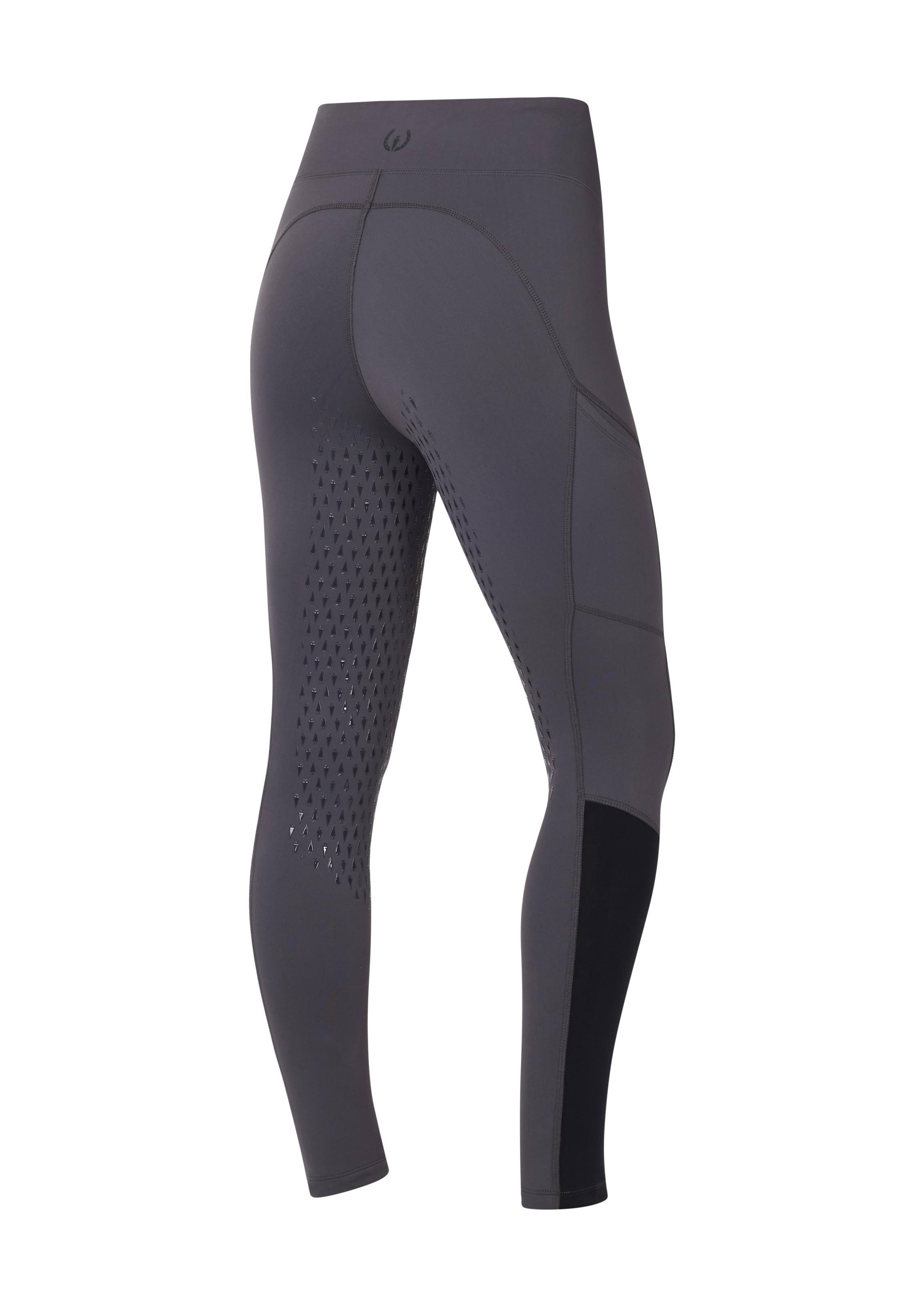 Kerrits Women's Thermo Tech 2.0 Extended Grip Tights - Cinder/Black ...