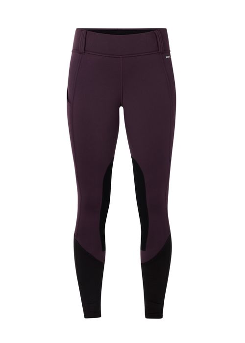 Kerrits Women's Sit Tight Wind Pro Knee Patch Tights - Vineyard
