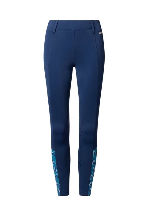 Kerrits Kids' Thermo Tech Printed Tights - Night Sky/Atlantic Mod Mares