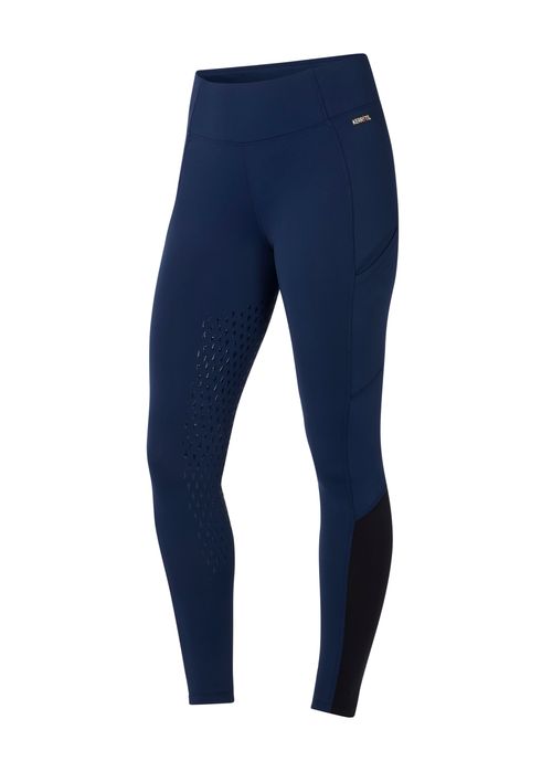 Kerrits Women's Thermo Tech 2.0 Extended Grip Tights - Night Sky/Black