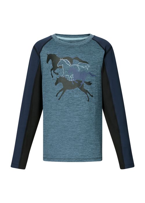 Kerrits Kids' Round Up Base Layer Top - Dewdrop