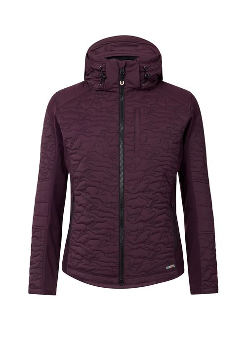 Kerrits Women's Round Up Quilted Jacket - Vineyard