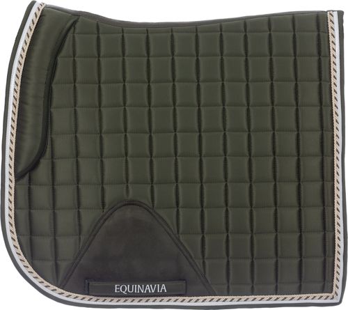 Equinavia Copenhagen Stay Put Dressage Saddle Pad - Olive Green