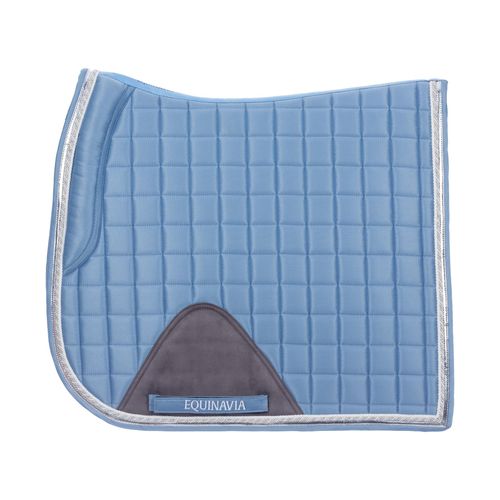 Equinavia Copenhagen Stay Put Dressage Saddle Pad - Bluestone Blue