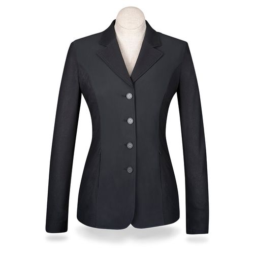 RJ Classics Women's Melody Mesh Show Coat - Black