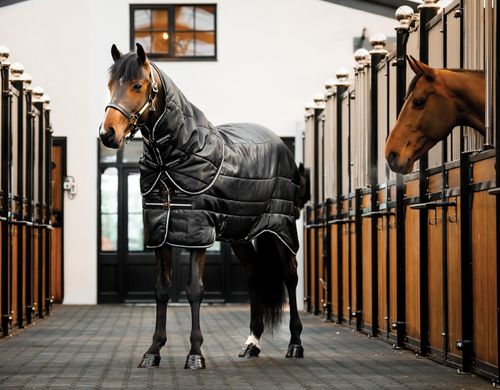 Horseware Easy-Layer Stable Plus 200g - Black/Black/Silver