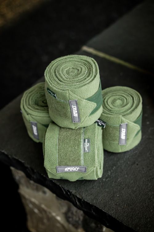 Amigo Fleece Bandages - Bramble